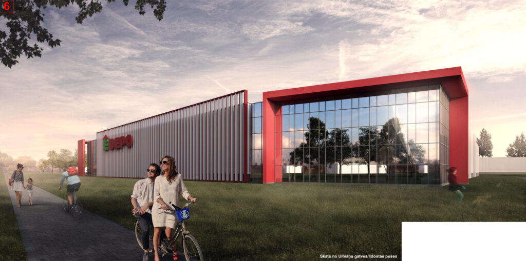 Depo Lielā iela 2 (Lielā iela 2, Mārupe) - Shopping center - visualization