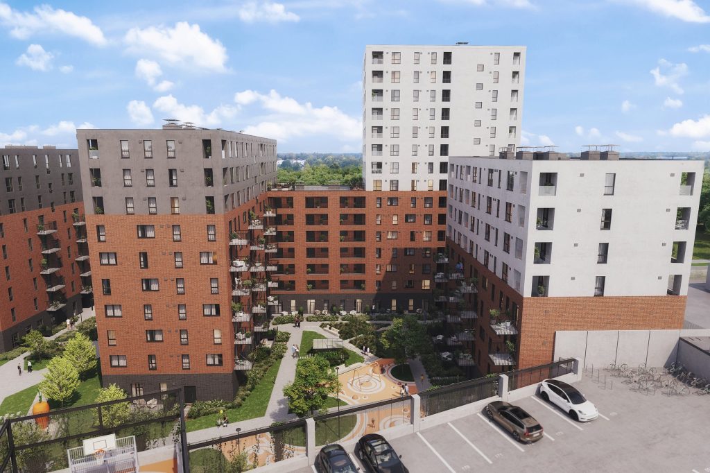 Lucavsala - 1.Kārta - E1 Ēka (Lucavsalas iela 5) - Multi apartment - visualization