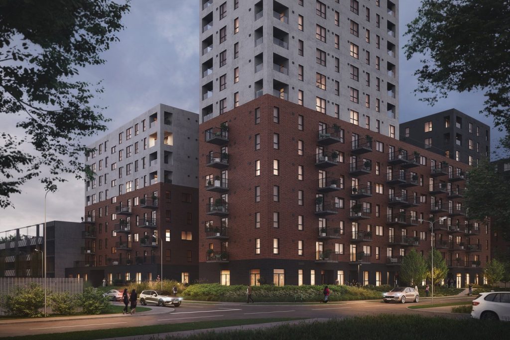 Lucavsala - 1.Kārta - E1 Ēka (Lucavsalas iela 5) - Multi apartment - visualization