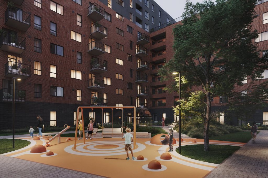 Lucavsala - 1.Kārta - E1 Ēka (Lucavsalas iela 5) - Multi apartment - visualization