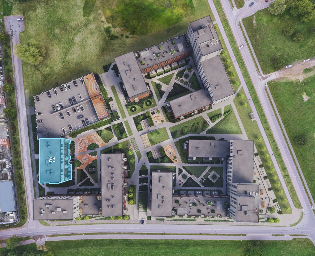 Lucavsala - 1.Kārta - E1 Ēka (Lucavsalas iela 5) - Multi apartment - visualization