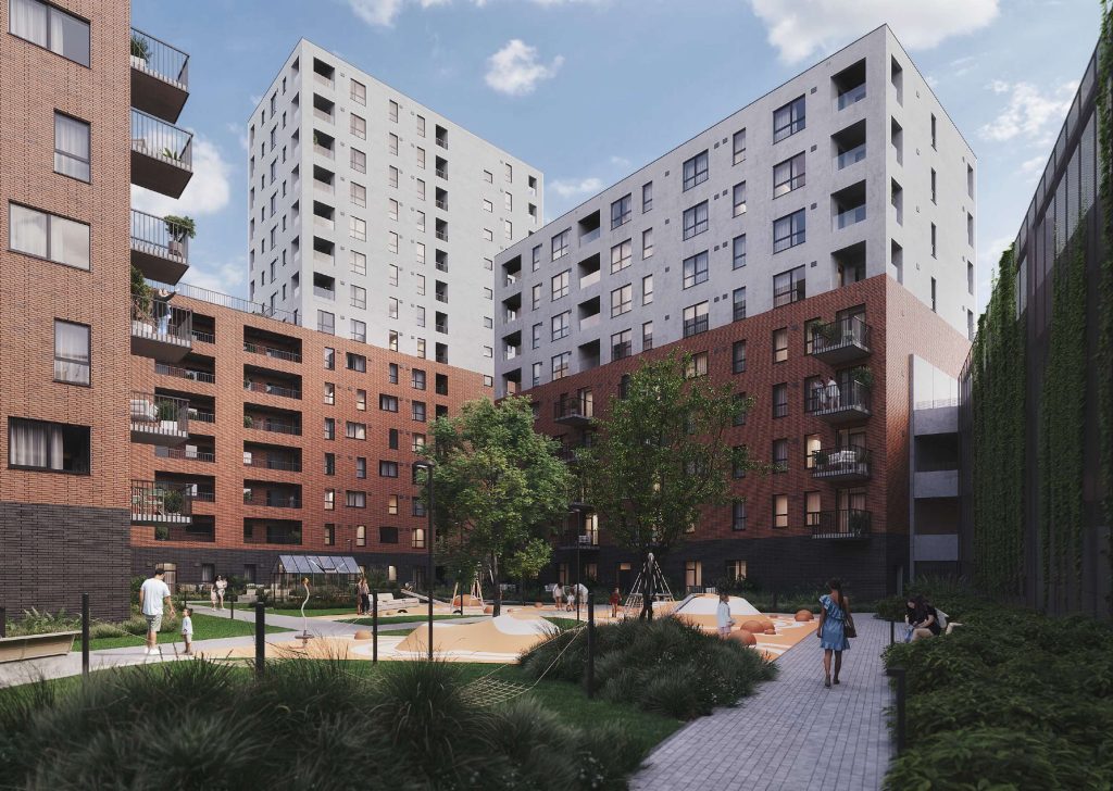 Lucavsala - 1.Kārta - E1 Ēka (Lucavsalas iela 5) - Multi apartment - visualization