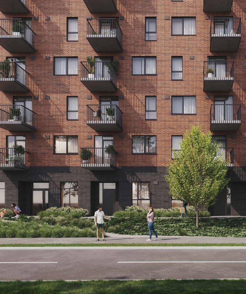 Lucavsala - 1.Kārta - E1 Ēka (Lucavsalas iela 5) - Multi apartment - visualization