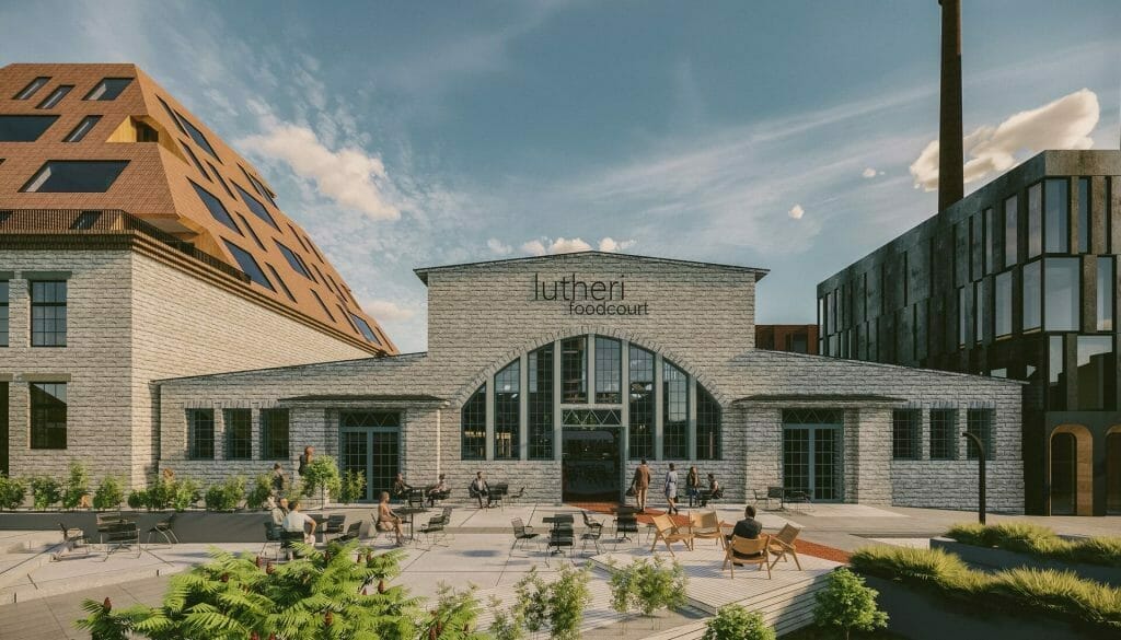 Lutheri kvartal (Vineeri 6 / Lutheri 5) (Vineeri 6 / Lutheri 5) - Food services, Market - visualization