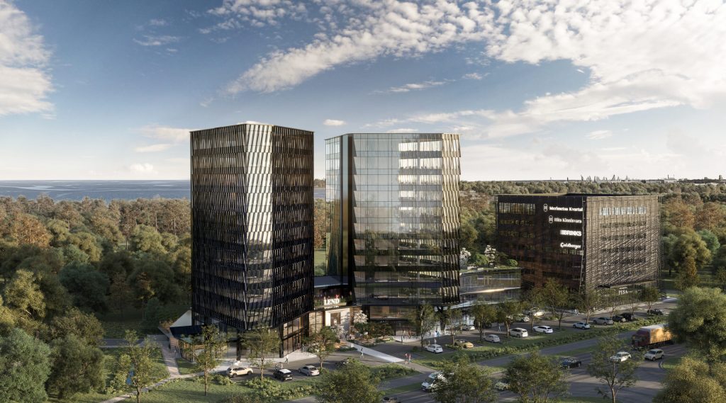 Merimetsa Kvartal (Paldiski mnt 80) - Food services, Office center, Other commercial - visualization
