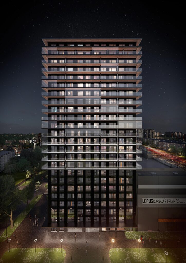 Mustamäe Manhattan (Sääse 4) - Daugiabutis, Kita komercija - vizualizacija