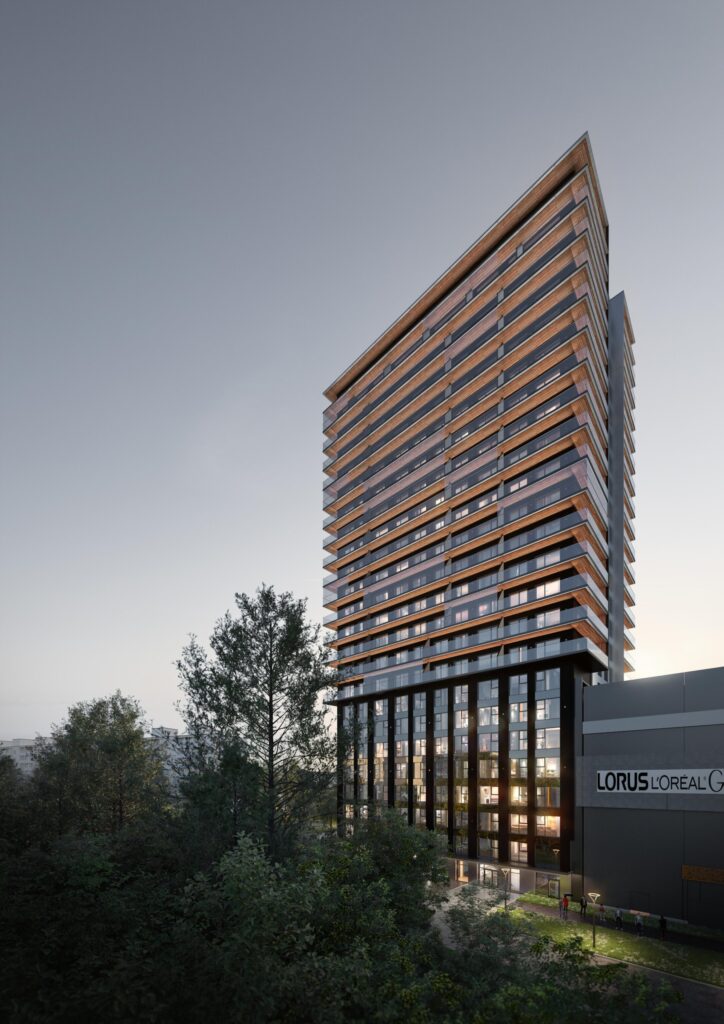 Mustamäe Manhattan (Sääse 4) - Daugiabutis, Kita komercija - vizualizacija