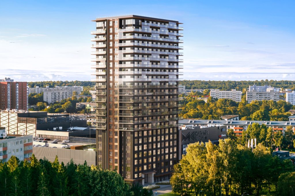 Mustamäe Manhattan (Sääse 4) - Daudzdzīvokļu nams, Cita komerciāla - vizualizācija