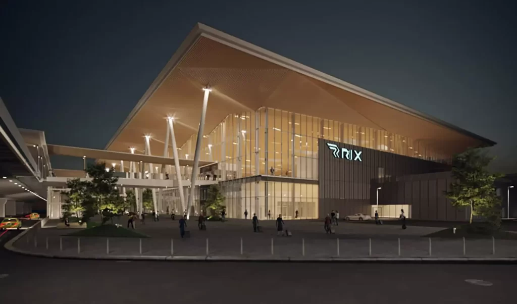 Starptautiskās lidostas "Rīga" pasažieru termināla paplašināšana VI kārta (Ziemeļu iela 18) - Oro uostas - vizualizacija