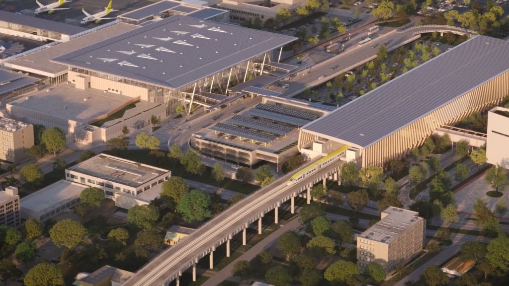 Starptautiskās lidostas "Rīga" pasažieru termināla paplašināšana VI kārta (Ziemeļu iela 18) - Oro uostas - vizualizacija