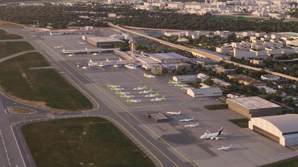 Starptautiskās lidostas "Rīga" pasažieru termināla paplašināšana VI kārta (Ziemeļu iela 18) - Oro uostas - vizualizacija