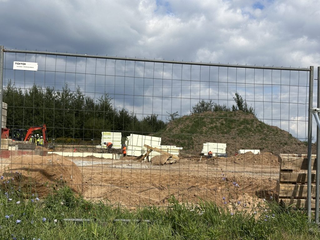 Elzė 1 etapas (Duburio g. 10) - Multi apartment - construction photos