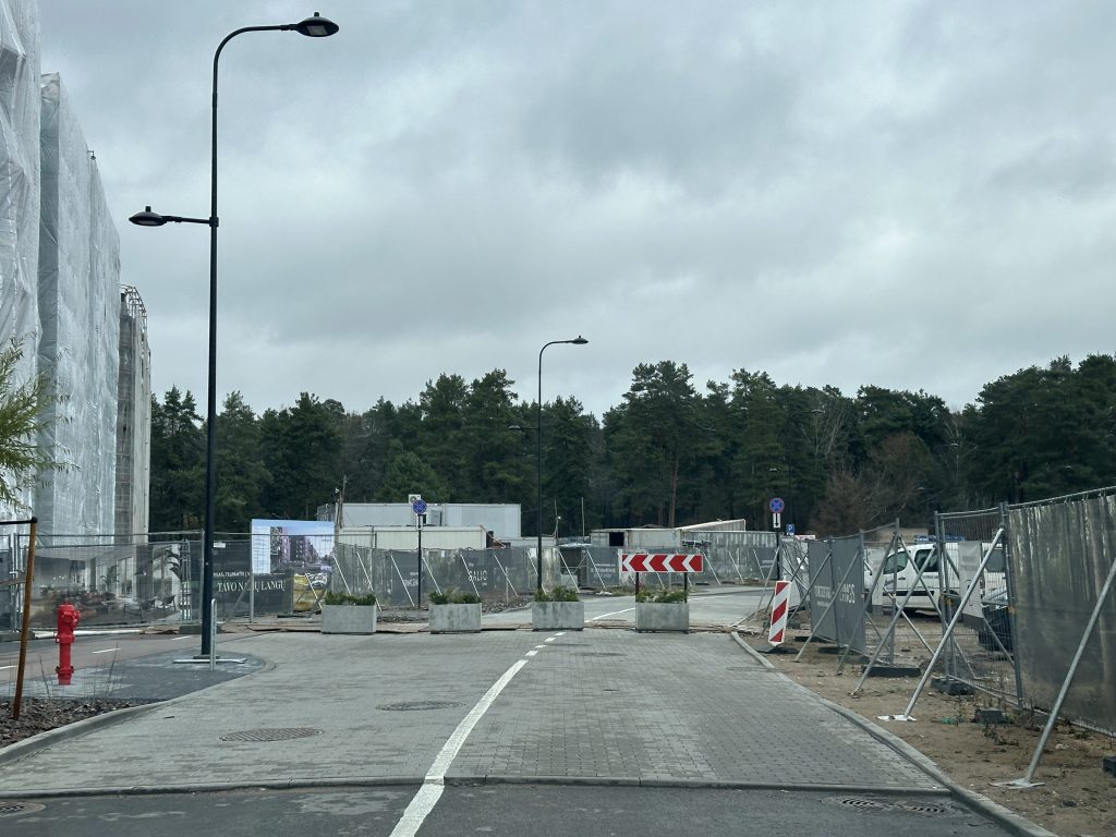 Geležinio Vilko g. 2 gatvės (Geležinio Vilko g. 2) - Street - construction photos