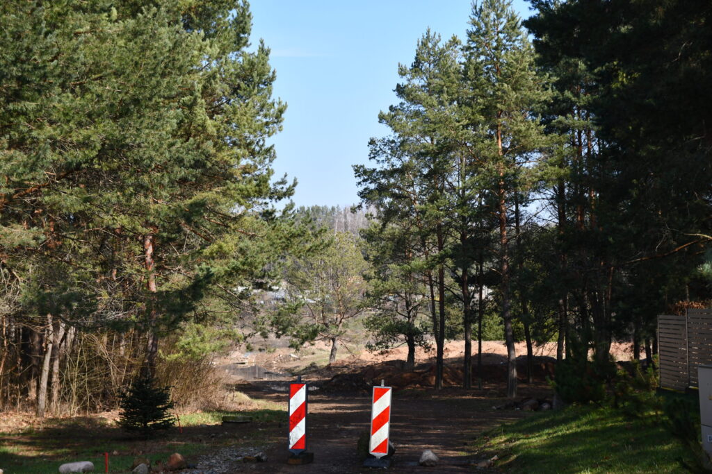 Kauno rivjera (Vaistariškių g 27) - Land plots - construction photos