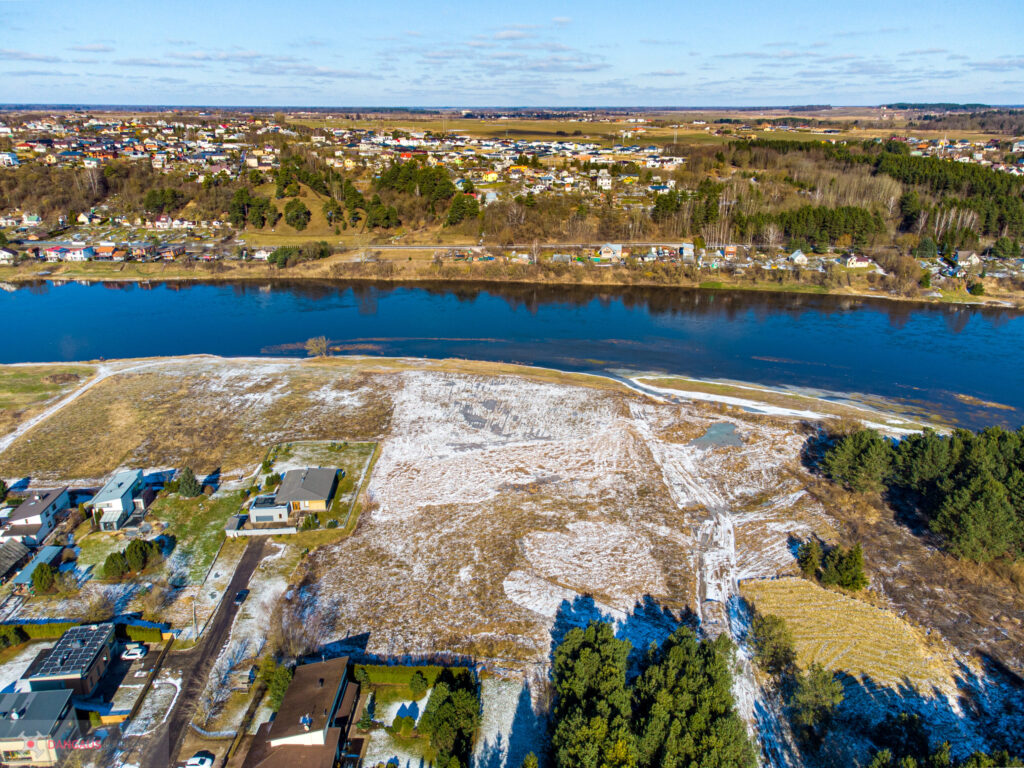 Kauno rivjera (Vaistariškių g 27) - Land plots - construction photos