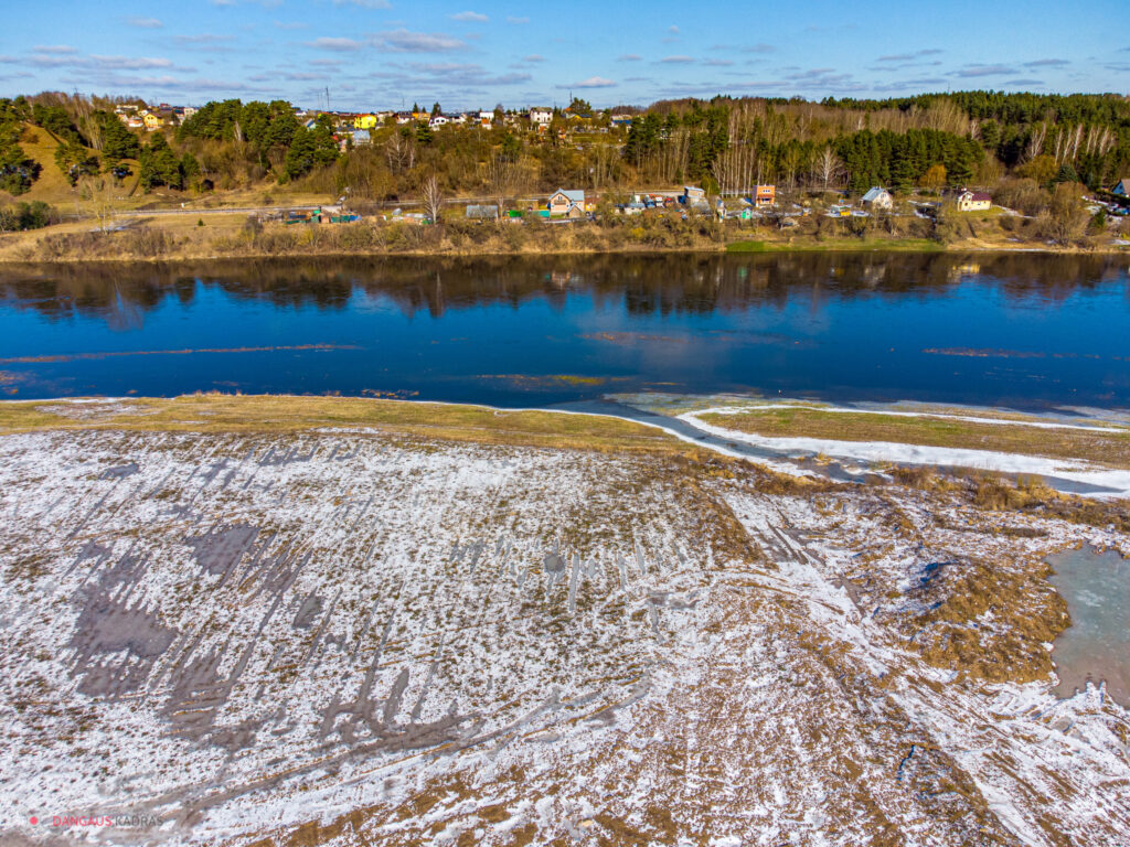 Kauno rivjera (Vaistariškių g 27) - Land plots - construction photos