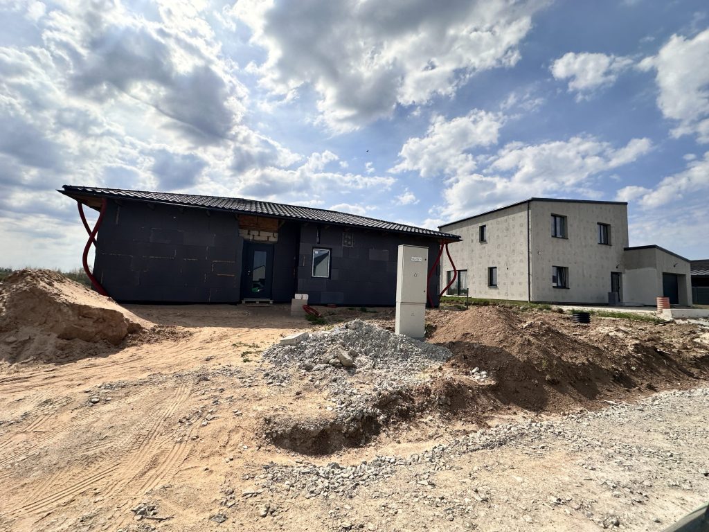 Namai Aleksote (Juozo Vyšniausko g.) - Private house community - construction photos