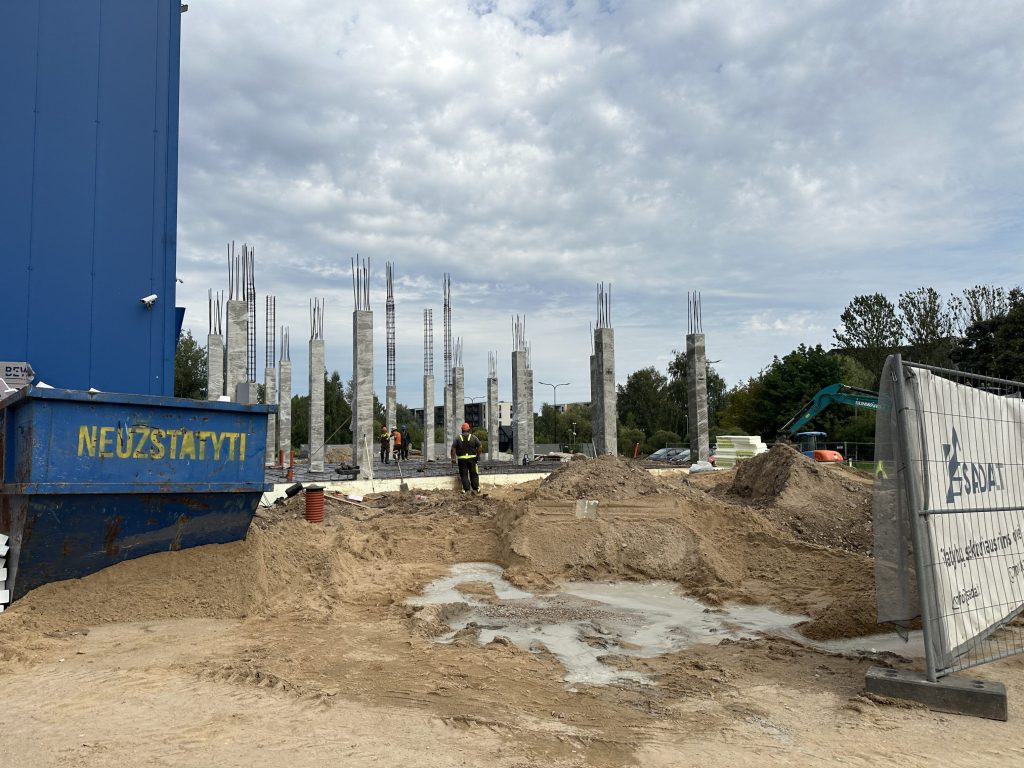 VGTU Antano Gustaičio aviacijos institutas (Linkmenų g. 28) - Higher education - construction photos