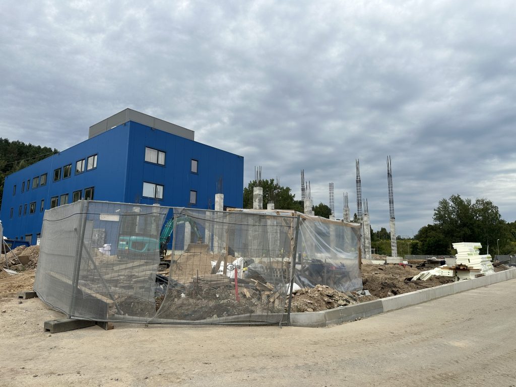 VGTU Antano Gustaičio aviacijos institutas (Linkmenų g. 28) - Higher education - construction photos