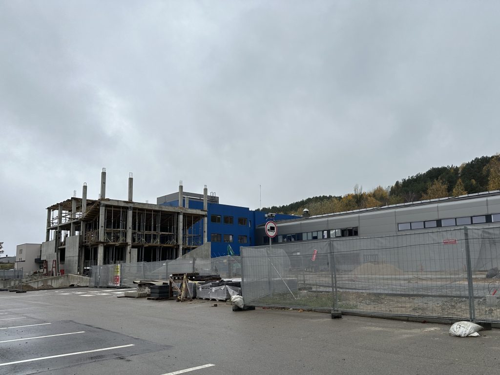 VGTU Antano Gustaičio aviacijos institutas (Linkmenų g. 28) - Higher education - construction photos