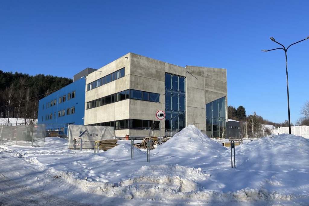 VGTU Antano Gustaičio aviacijos institutas (Linkmenų g. 28) - Higher education - construction photos