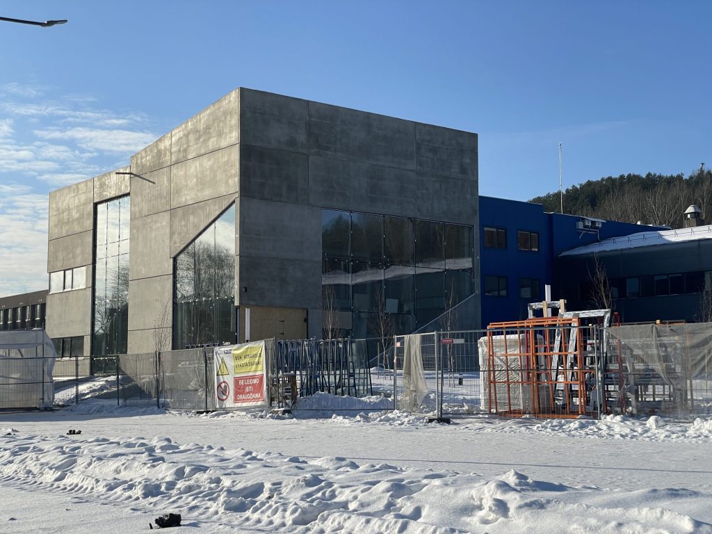 VGTU Antano Gustaičio aviacijos institutas (Linkmenų g. 28) - Higher education - construction photos