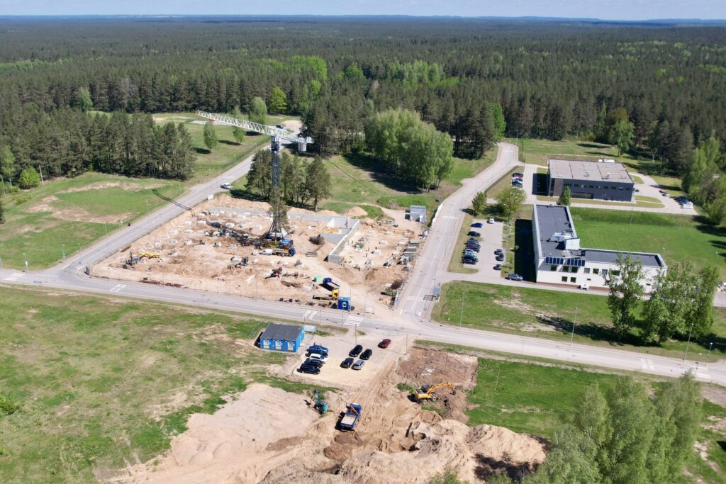 Vilniaus inovacijų parko verslo inkubatorius (Vismaliukų g. 34) - Mokslo įstaiga - statybų nuotraukos
