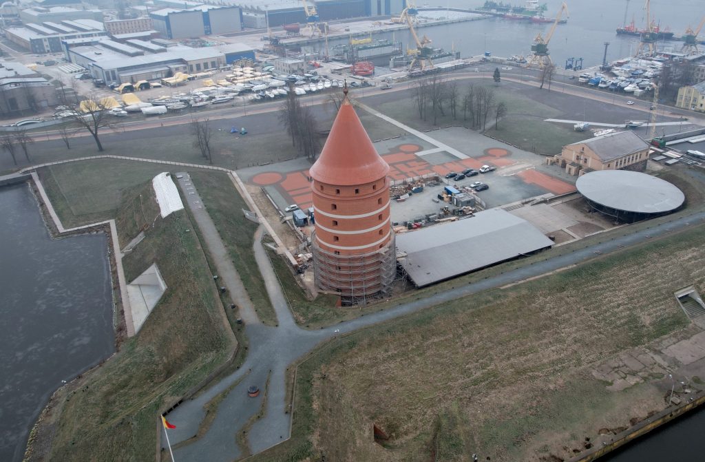 Klaipėdos pilies bokštas (Priešpilio g. 2) - Museum - construction photos