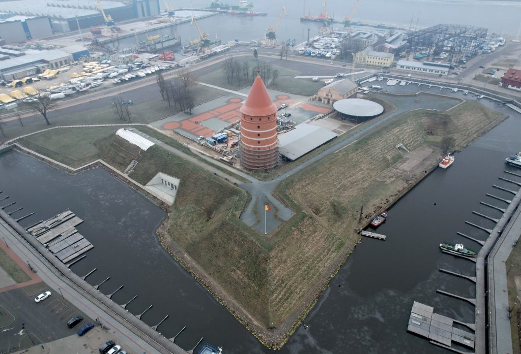 Klaipėdos pilies bokštas (Priešpilio g. 2) - Museum - construction photos