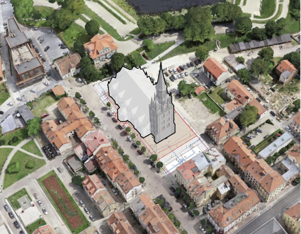 Šv. Jono Bažnyčia (Turgaus g. 24) - House of worship - visualization