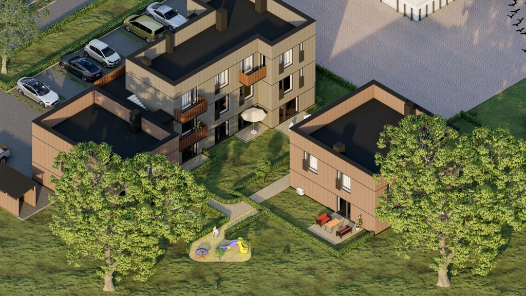 Tiskrepere (Vahepere 1b/1, 1b/2) - Multi apartment - visualization