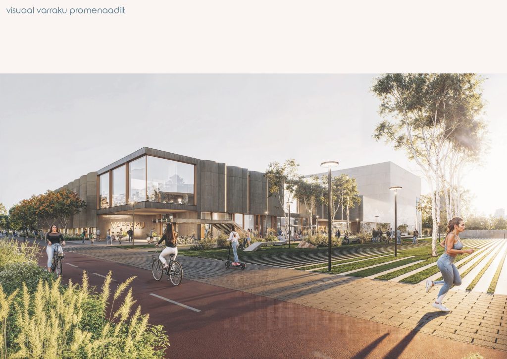 Tondiraba ujula (Kuukivi 3) - Food services, Hotel, Pool, Sports arena - visualization