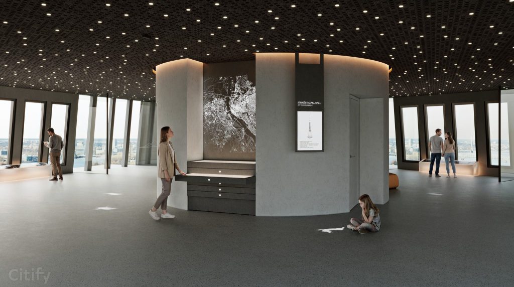 TV Tornis 2.0 (Zaķusalas krastmala 1) - Museum - visualization