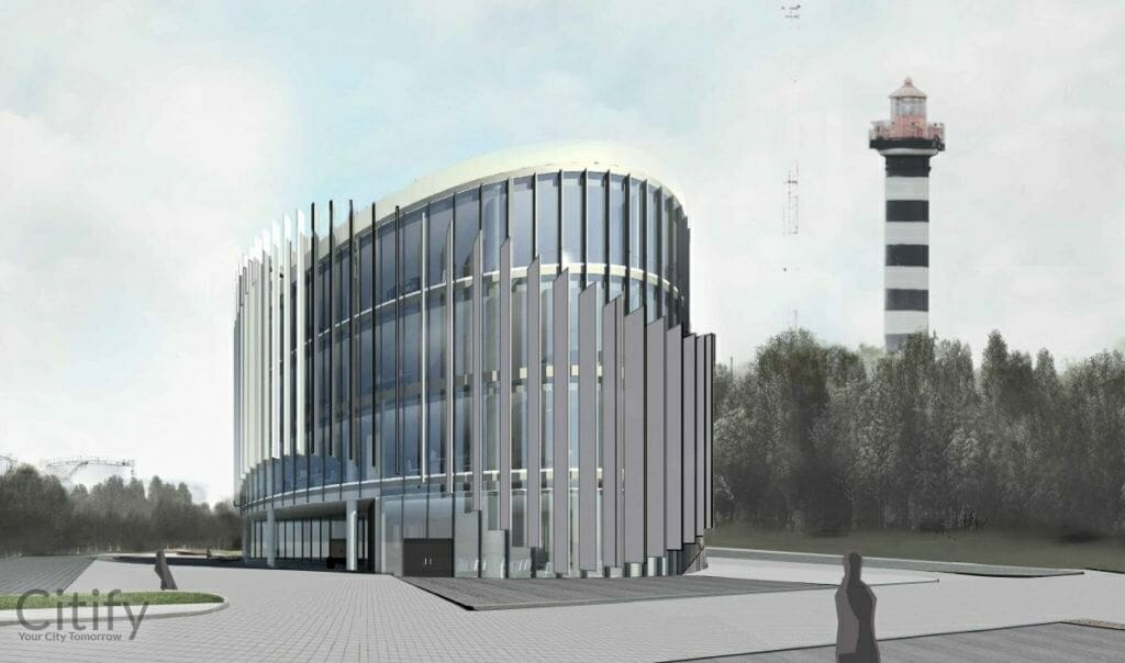 Klaipėdos naftos būstinė (Burių g. 5) - Administratiivne - visuaalne