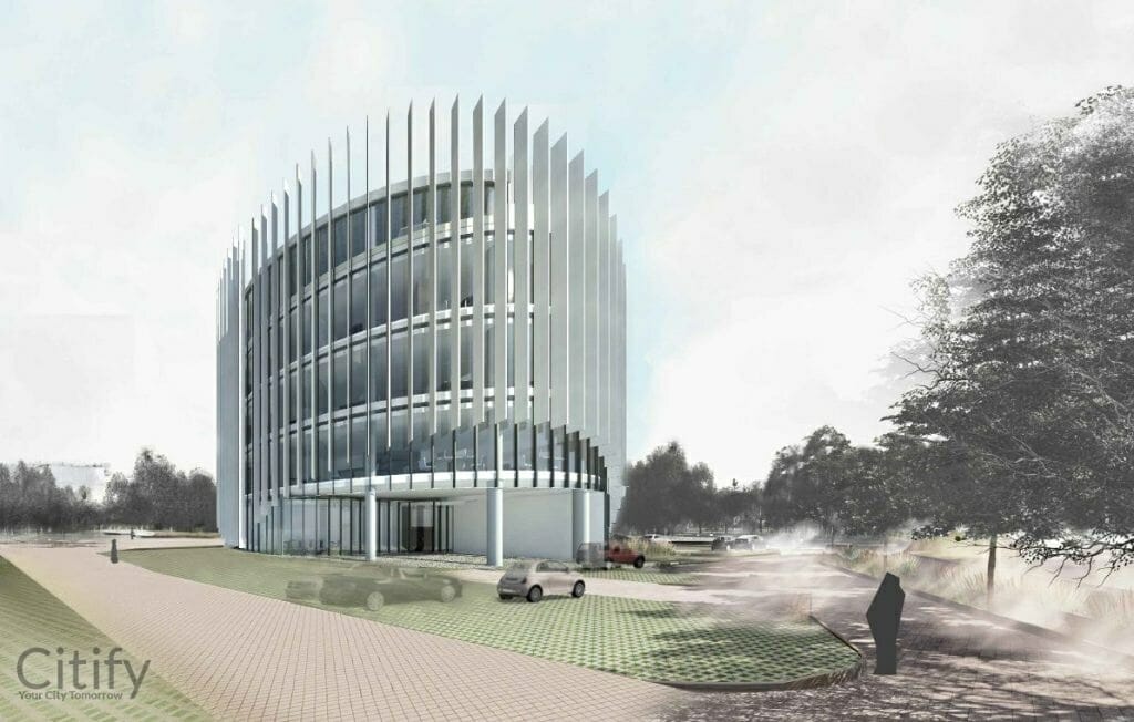 Klaipėdos naftos būstinė (Burių g. 5) - Administratiivne - visuaalne