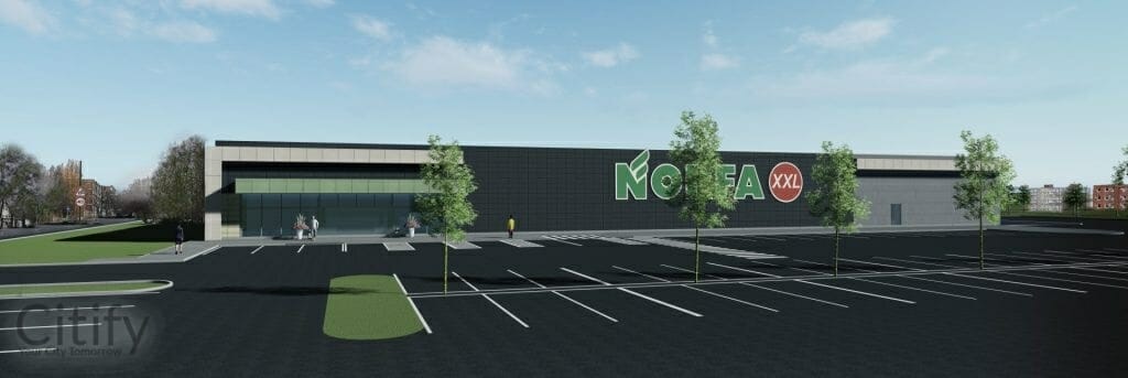 Norfa XXL Gedminų (Gedminų g. 7A) - Maisto parduotuvė - vizualizacija