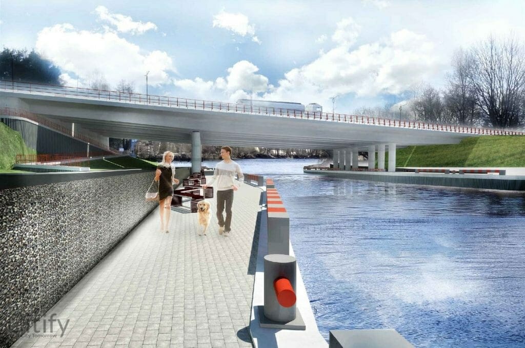 Ziemeļu transporta koridors - 1. kārta (Ziemeļu koridors) - Sild, Tee - visuaalne