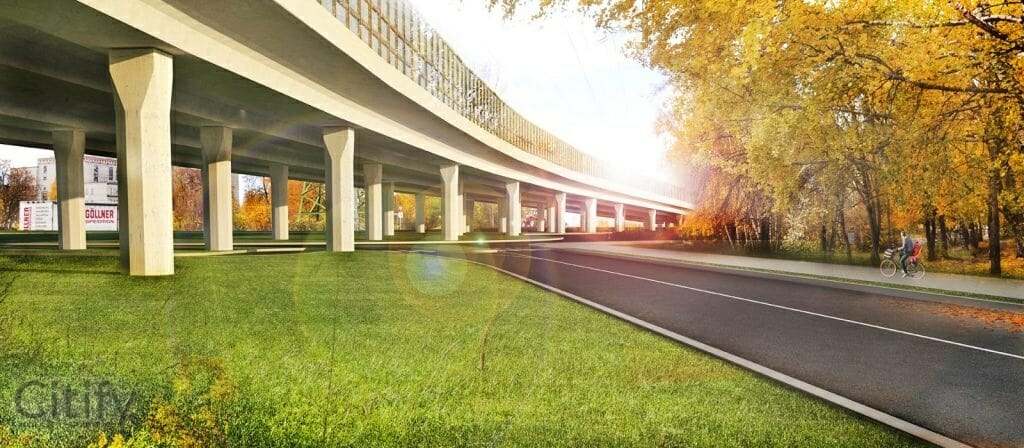 Ziemeļu transporta koridors - 1. kārta (Ziemeļu koridors) - Sild, Tee - visuaalne