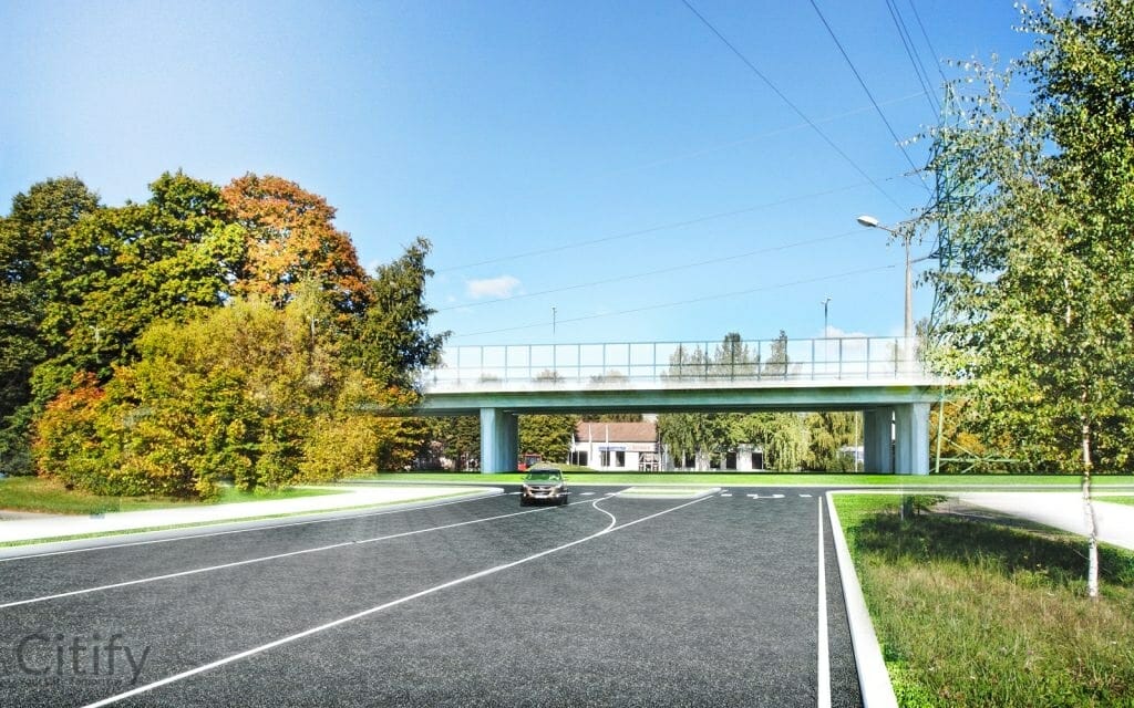 Ziemeļu transporta koridors - 1. kārta (Ziemeļu koridors) - Sild, Tee - visuaalne