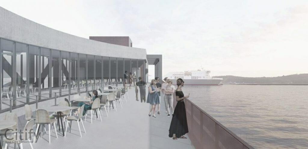 Smiltynės perkėlos terminalas ir pirsas (Nemuno g. 8) - Port / Harbour - visualization