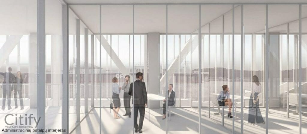 Smiltynės perkėlos terminalas ir pirsas (Nemuno g. 8) - Port / Harbour - visualization