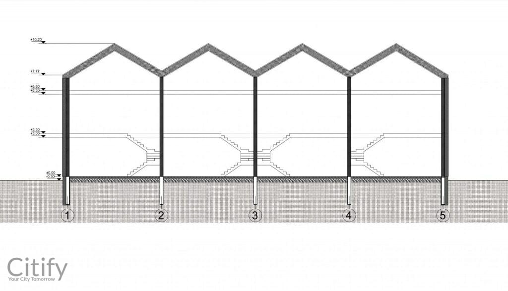 Jokūbo Šimkevičiaus g. kvartalas 5 etapas (Jokūbo Šimkevičiaus g. 28) - Row housing - visualization