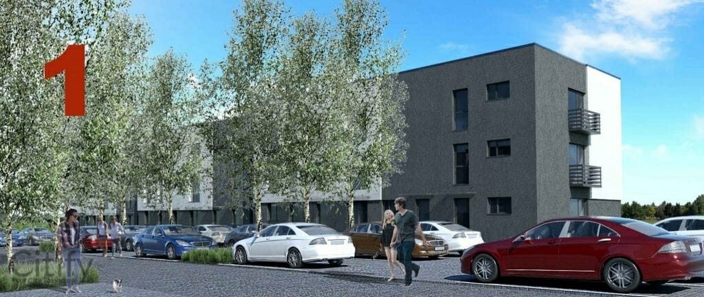 K. Čerbulėno g. 72 (K. Čerbulėno g. 72) - Multi apartment - visualization