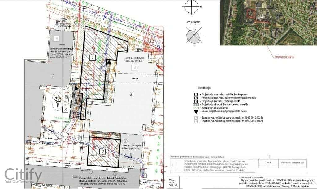 Kauno klinikų Vaikų reabilitacijos korpusas (Eivenių g. 2) - Hospital - visualization