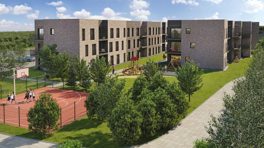 Obelų namai (Kretingos g. 179A) - Multi apartment - visualization