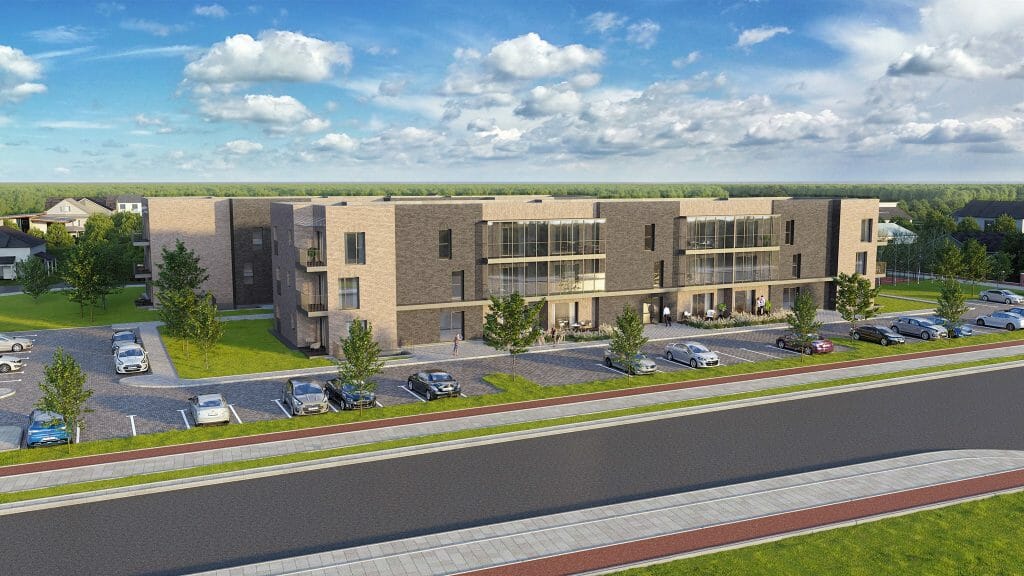 Obelų namai (Kretingos g. 179A) - Multi apartment - visualization