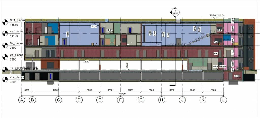 Lenkų kultūros namų priestatas (Naugarduko g. 76) - Cultural center - visualization