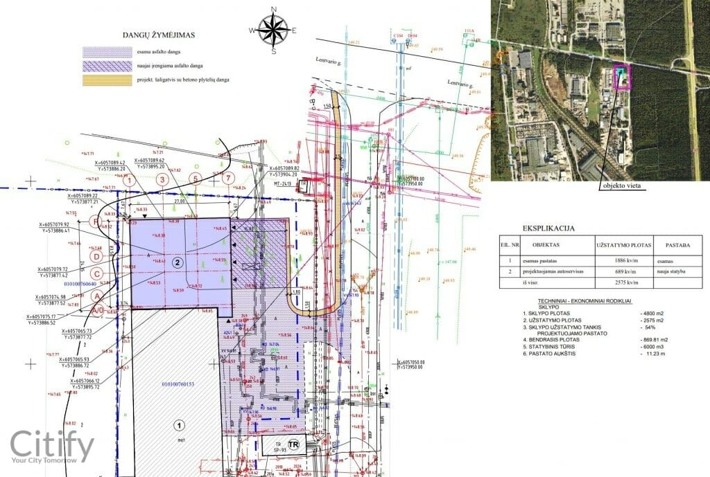 Lentvario g. 14 autoservisas (Lentvario g. 14) - Other commercial - visualization