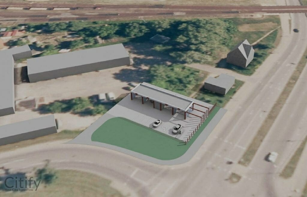 Liepų g. 71 (Liepų g. 71) - Car wash - visualization