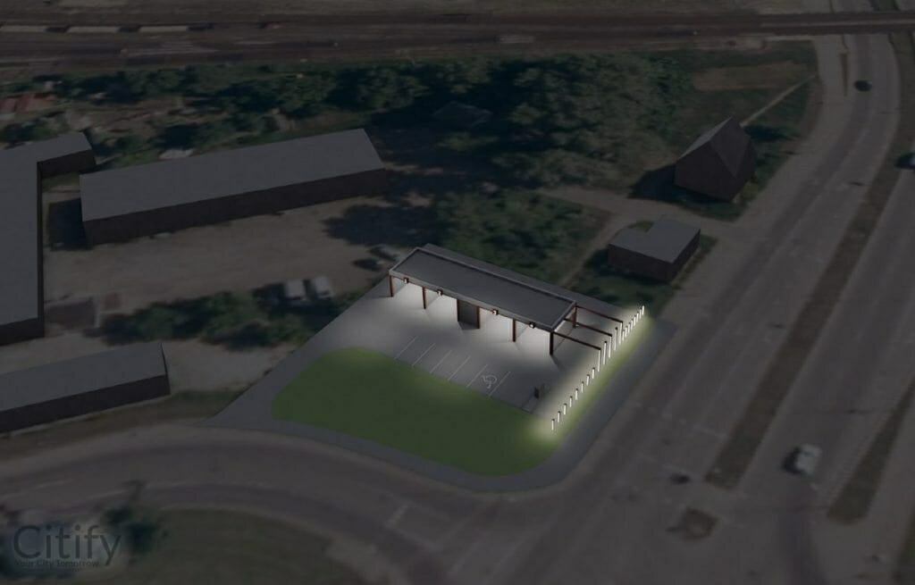 Liepų g. 71 (Liepų g. 71) - Car wash - visualization